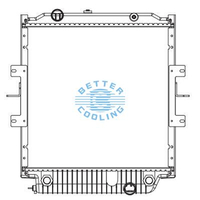 High Performance Truck Radiator For Bus Thomas Bus/ freightliner Oem